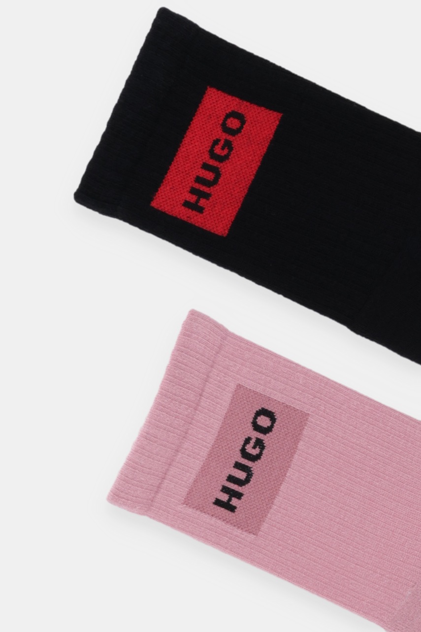 Носки HUGO 2 шт цвет белый 50510661 Носки HUGO 2 шт цвет белый 50510661