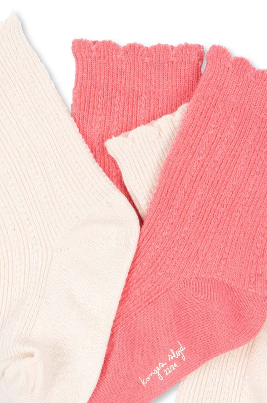 Детские носки Konges Sløjd 2 PACK POINTELLE SOCKS 2 шт цвет розовый KS101352 Детские носки Konges Sløjd 2 PACK POINTELLE SOCKS 2 шт цвет розовый KS101352