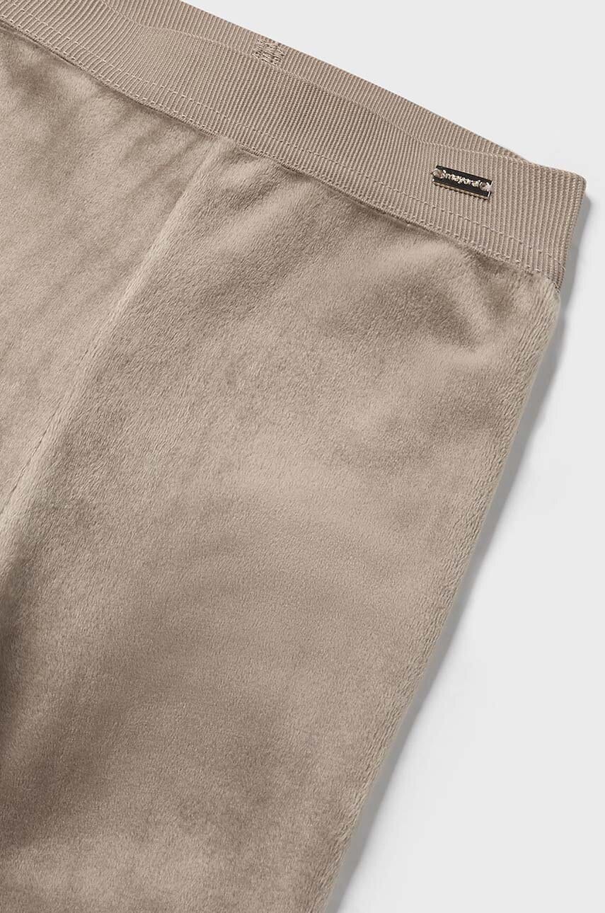 Детские леггинсы Mayoral цвет бежевый однотонные 727 Детские леггинсы Mayoral цвет бежевый однотонные 727