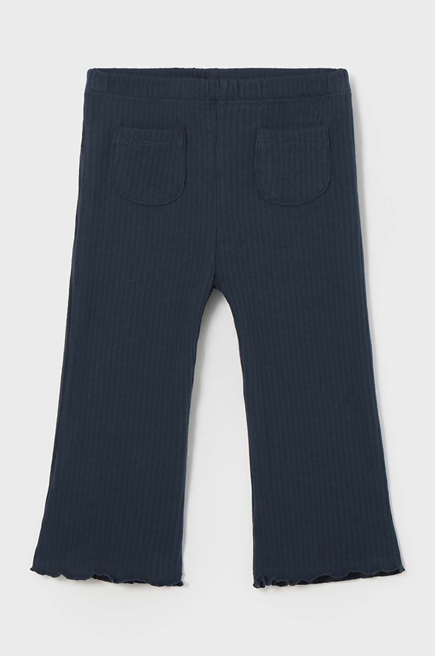 Mayoral leggins copii culoarea albastru marin, neted, 2704