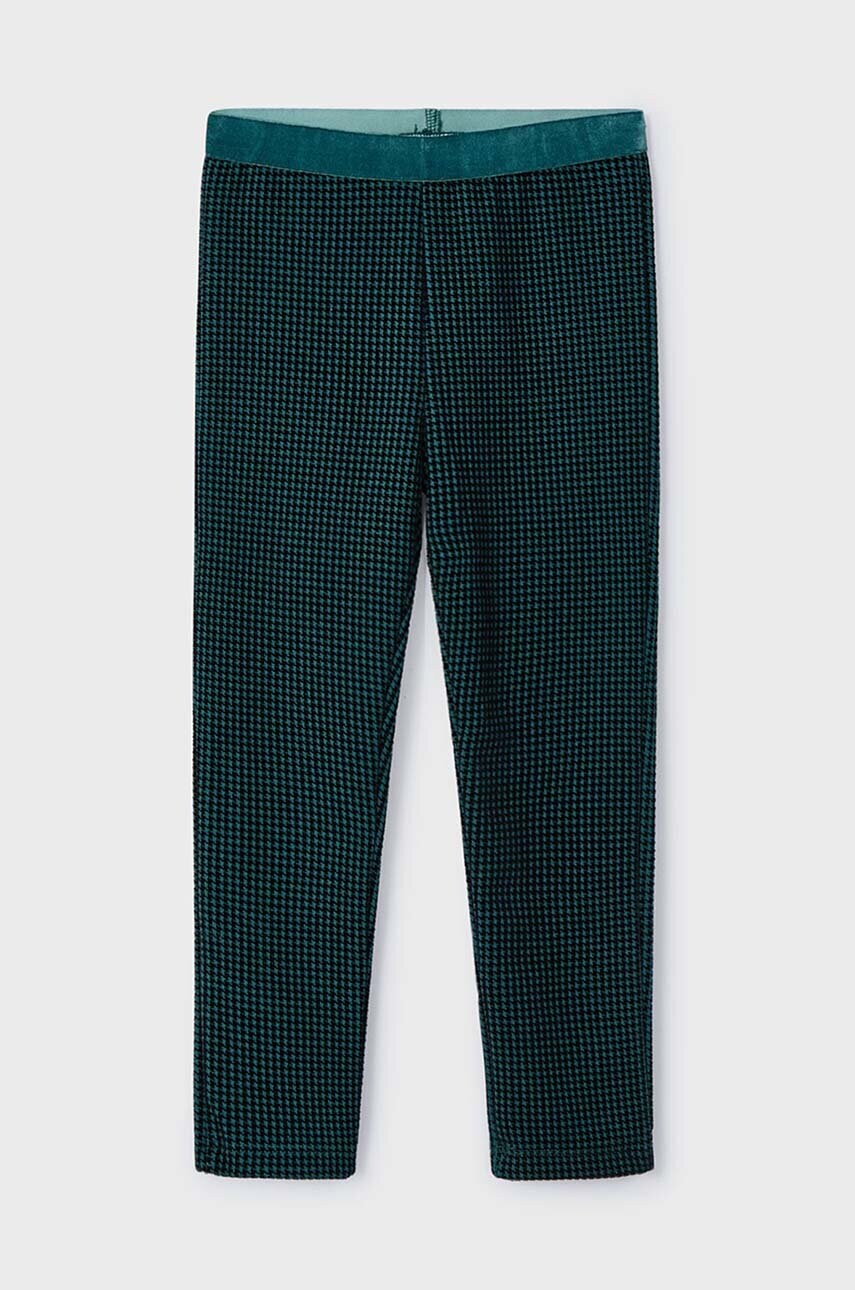 Mayoral leggins copii culoarea verde, modelator, 4702