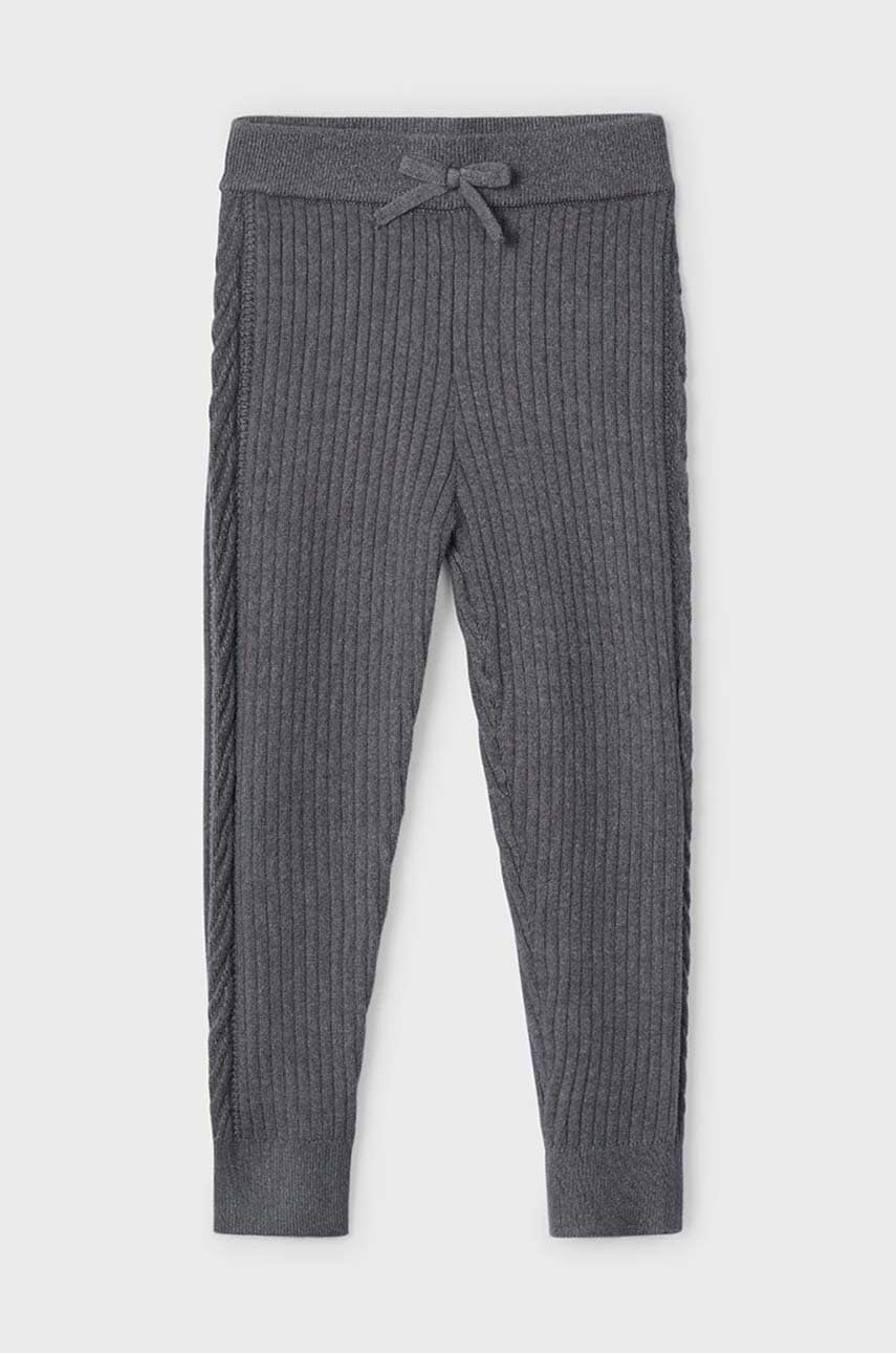 Mayoral leggins copii culoarea gri, neted, 10812