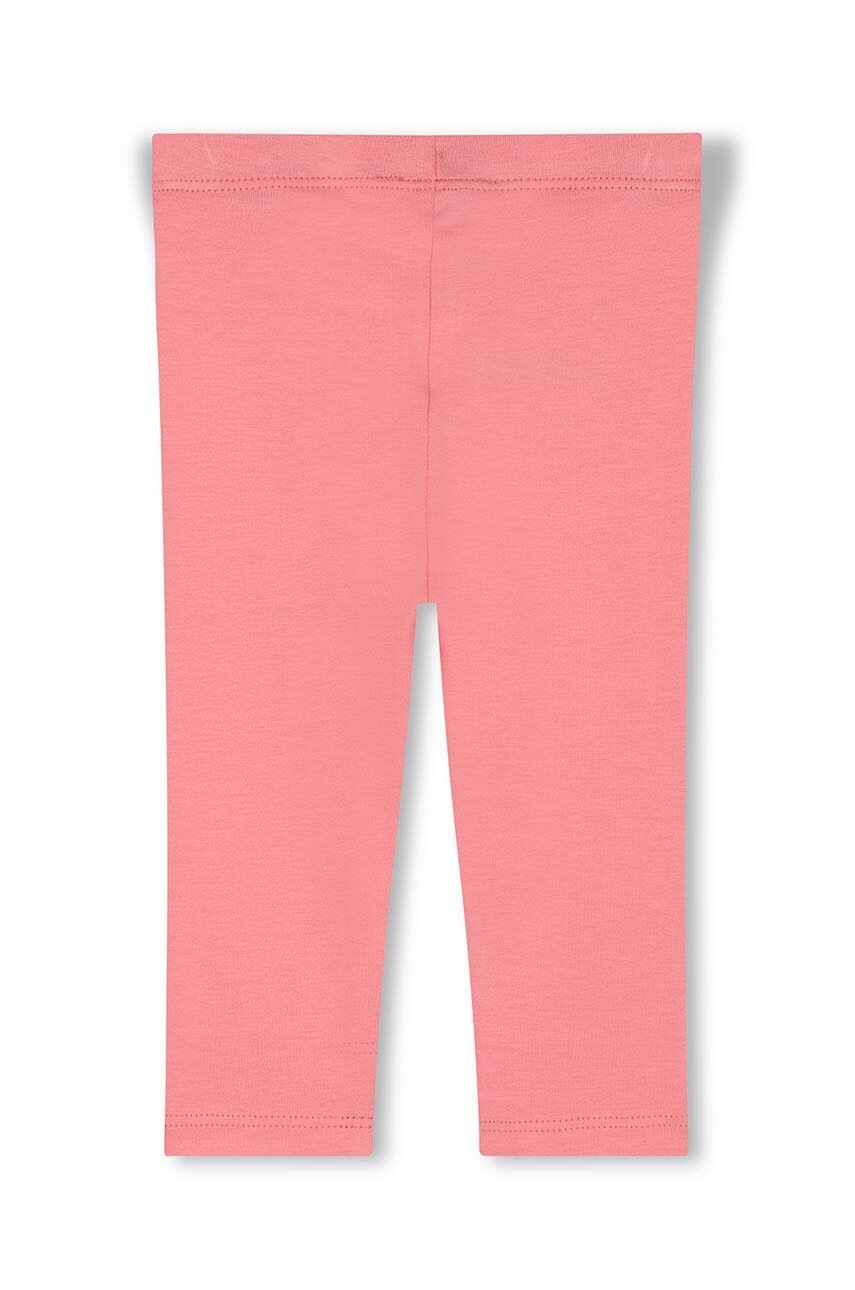 Детские леггинсы Kenzo Kids цвет розовый однотонные K60474