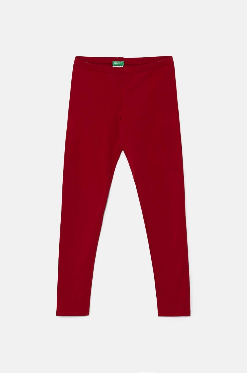 

Детски клин United Colors of Benetton в червено с изчистен дизайн 3MT1CF02G, Червен
