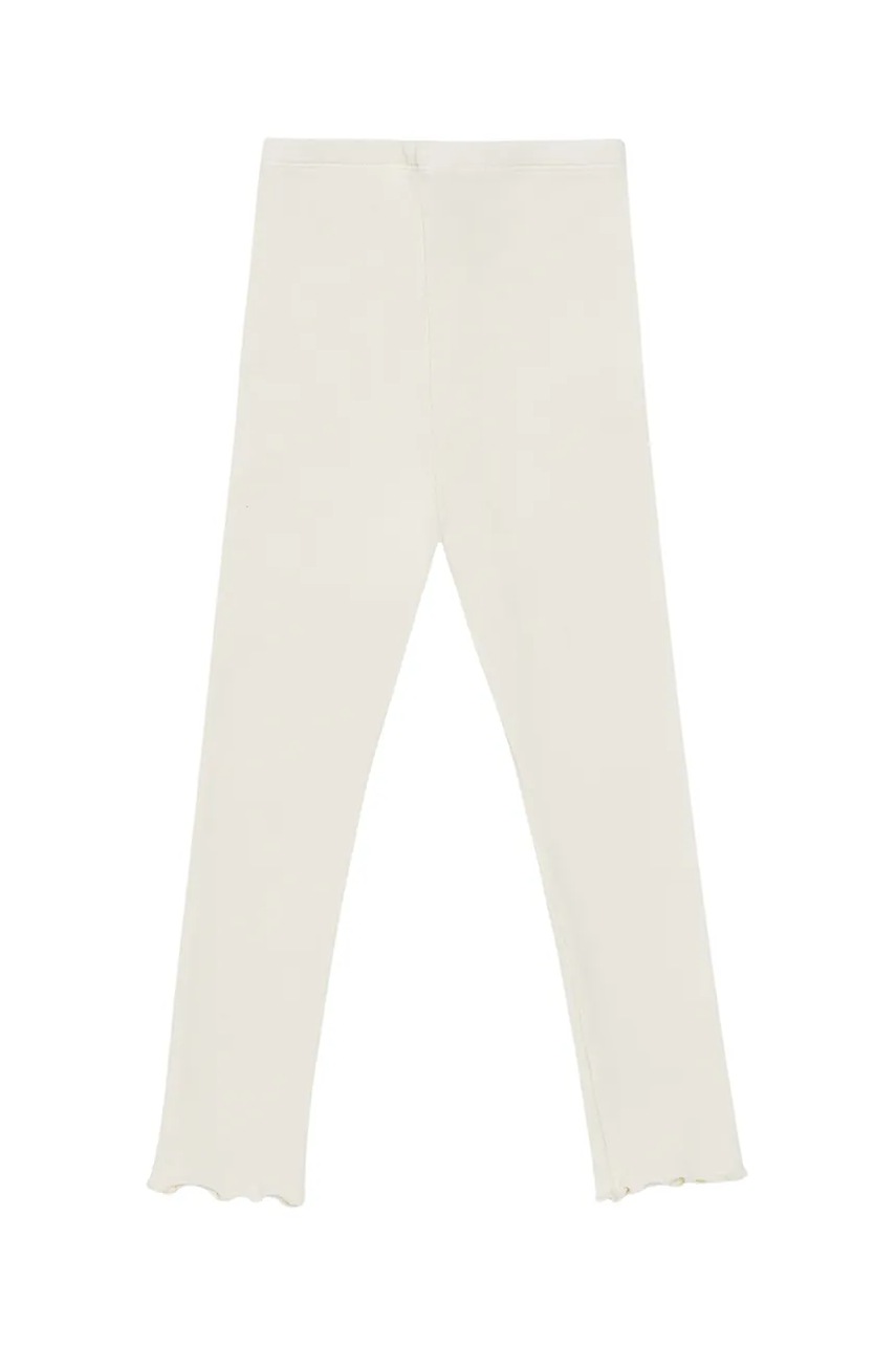 Детские леггинсы Donsje Joline Leggings цвет бежевый однотонные 4080000