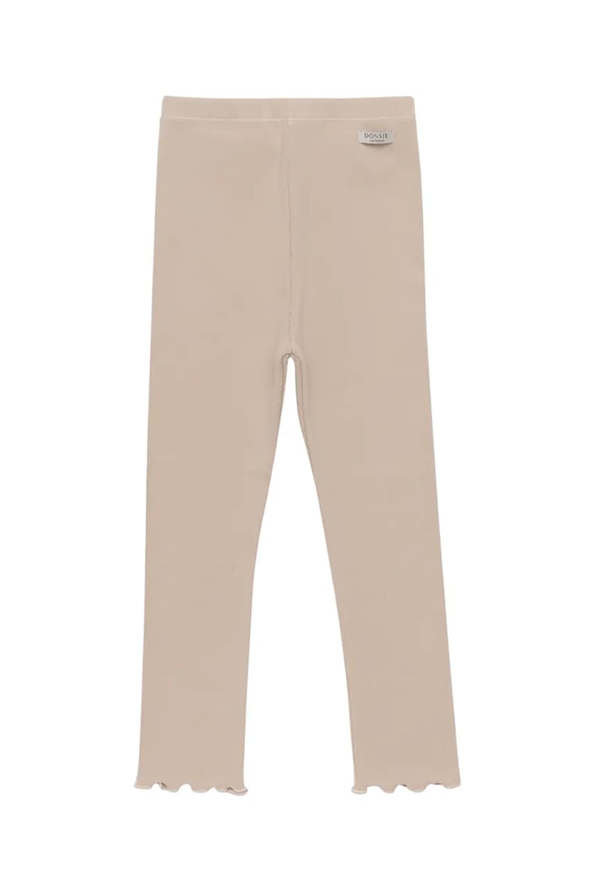 Donsje leggins copii Joline Leggings culoarea maro, uni, 4080000
