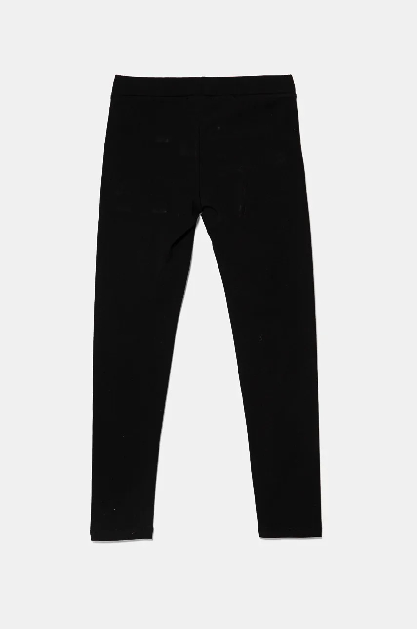 Детские леггинсы Pinko Up цвет чёрный с аппликацией F4PIJGLG137