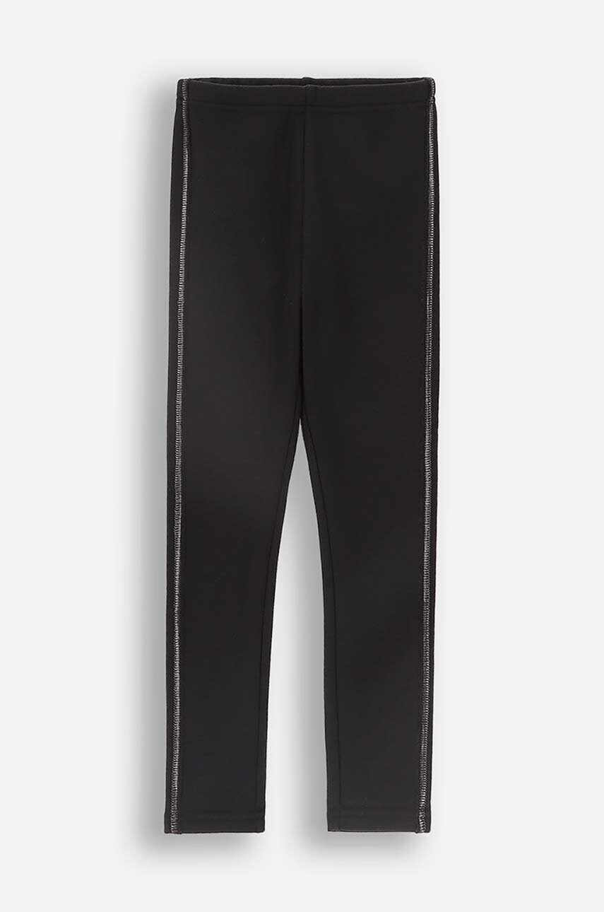 Coccodrillo leggins copii culoarea negru, neted, CARTOONS GIRL KIDS Coccodrillo leggins copii culoarea negru, neted, CARTOONS GIRL KIDS