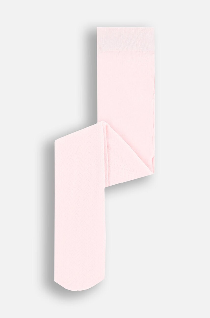 

Детски чорапогащи Coccodrillo в розово TIGHT MICROFIBRE COLORFUL, Розов