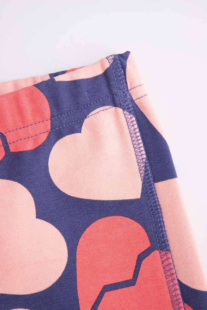 Coccodrillo gyerek legging fehér, mintás, HEARTS GIRL KIDS termék 2. képe