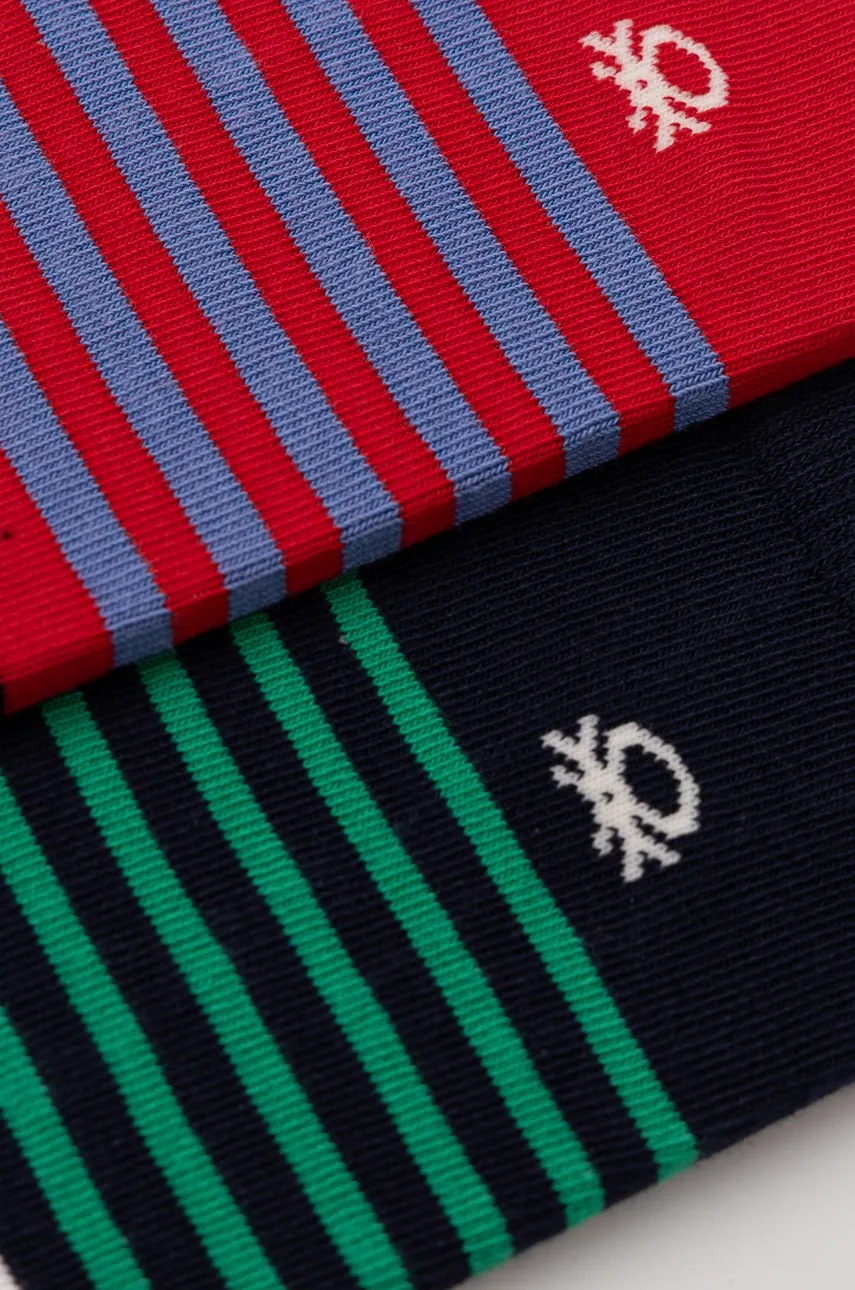 Детские носки United Colors of Benetton цвет красный 6AO30703K Детские носки United Colors of Benetton цвет красный 6AO30703K