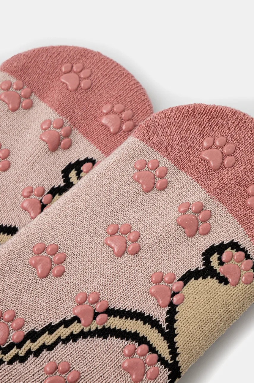 Детские носки United Colors of Benetton x Tom & Jerry цвет розовый 6AO30703I