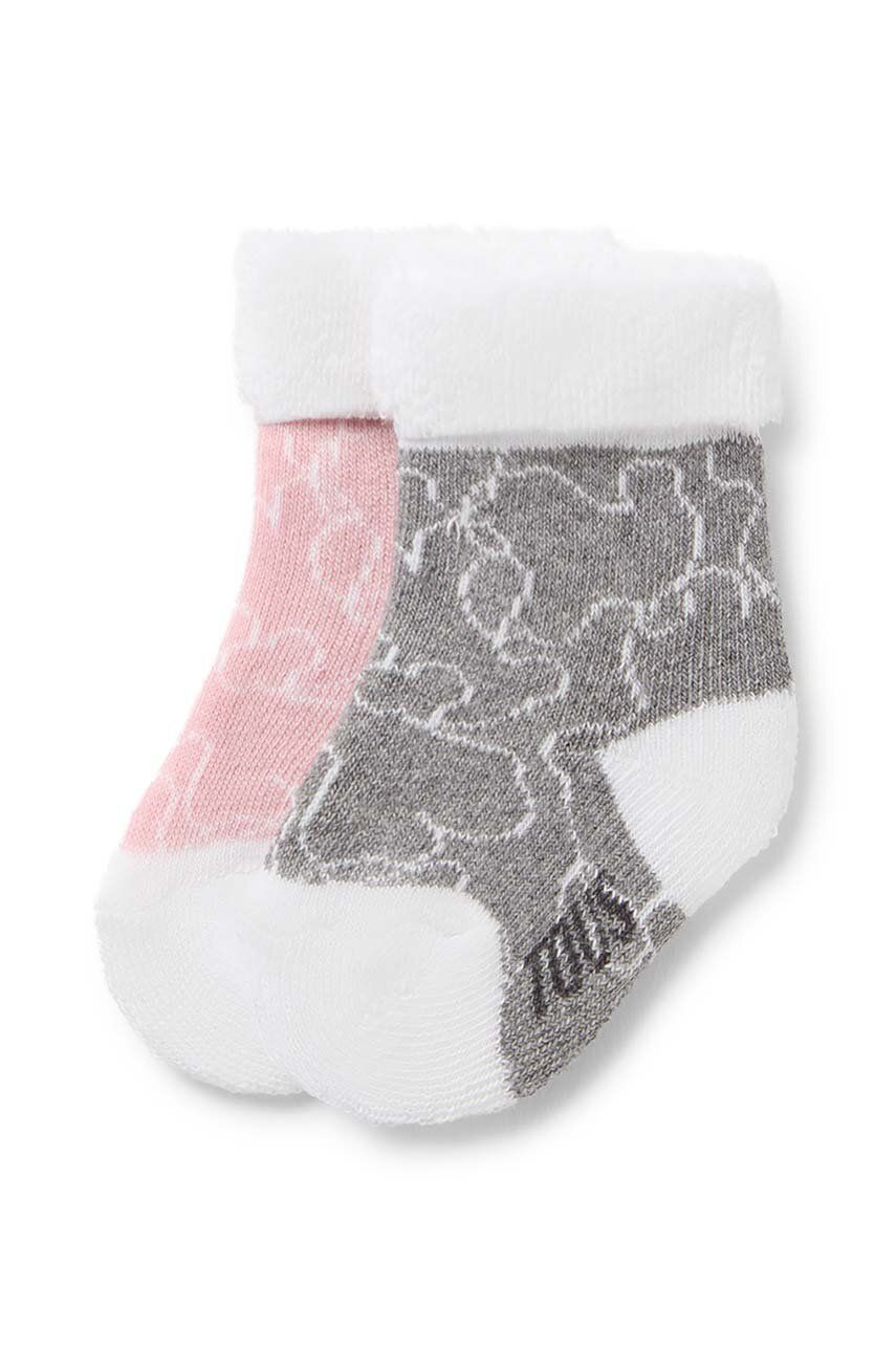 Tous Sosete Copii SSocks 2-pack Culoarea Roz, SSocks.2101