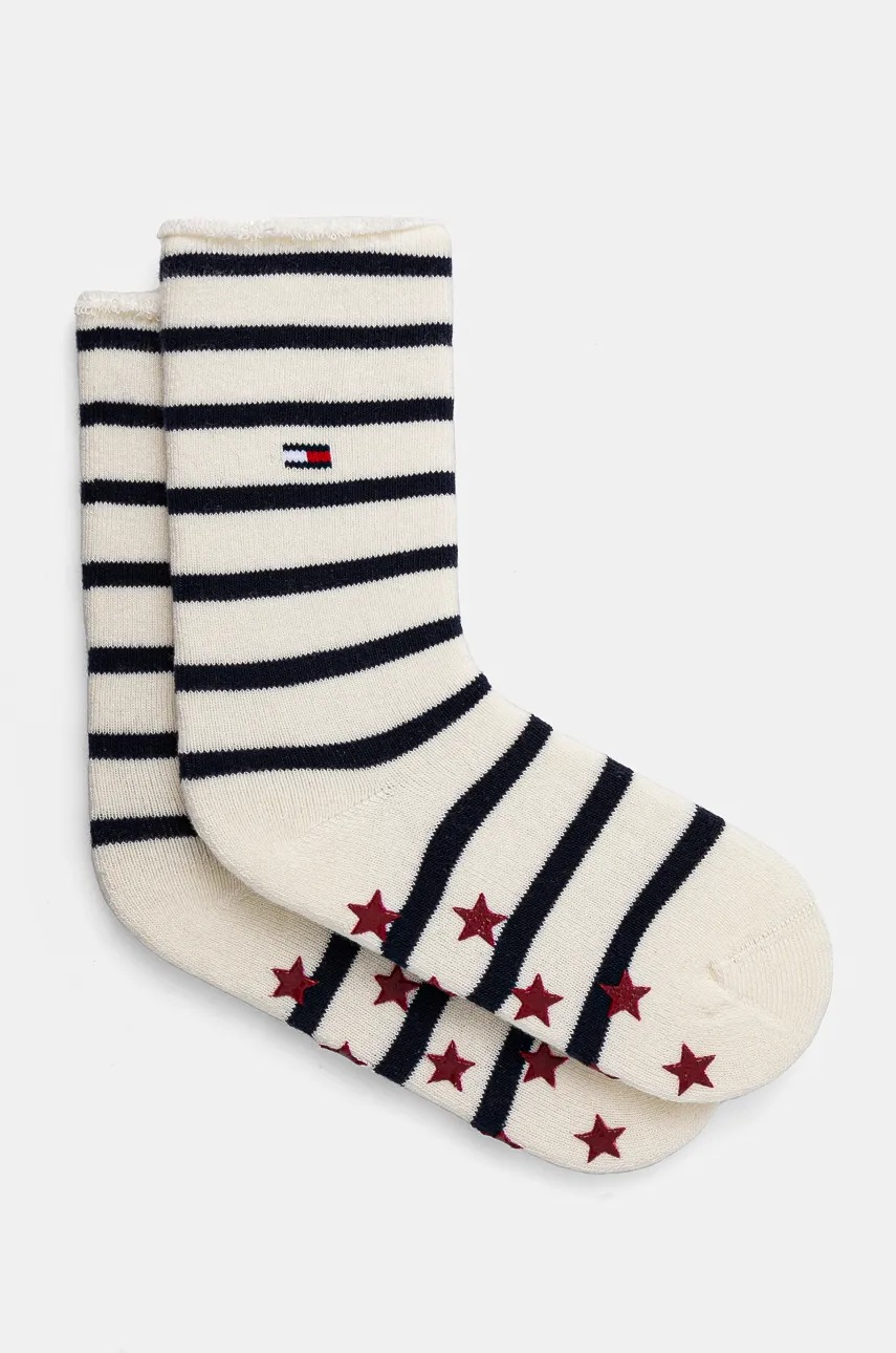 

Детски чорапи Tommy Hilfiger в бяло 701229873, Бял
