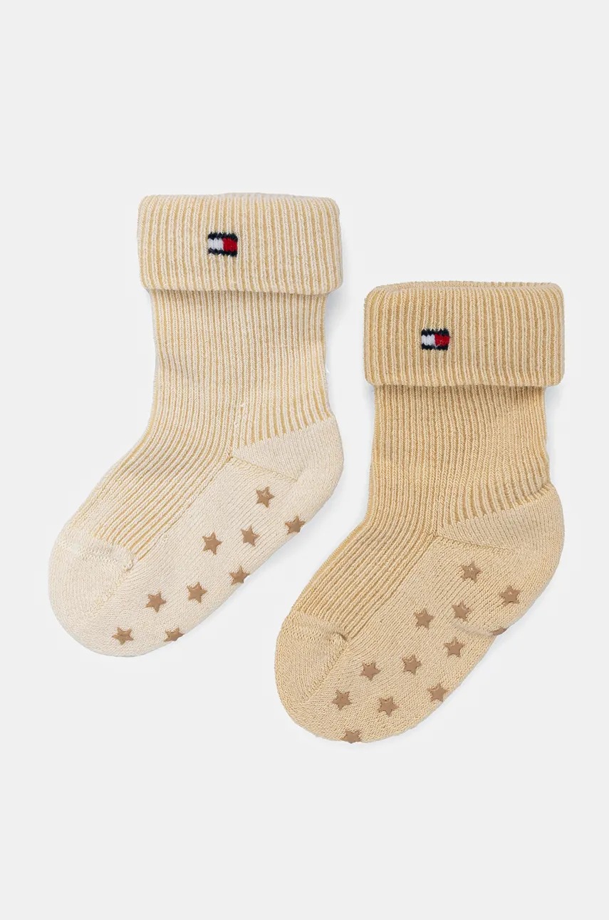 

Детски чорапи Tommy Hilfiger (2 чифта) в бежово 701229882, Бежов