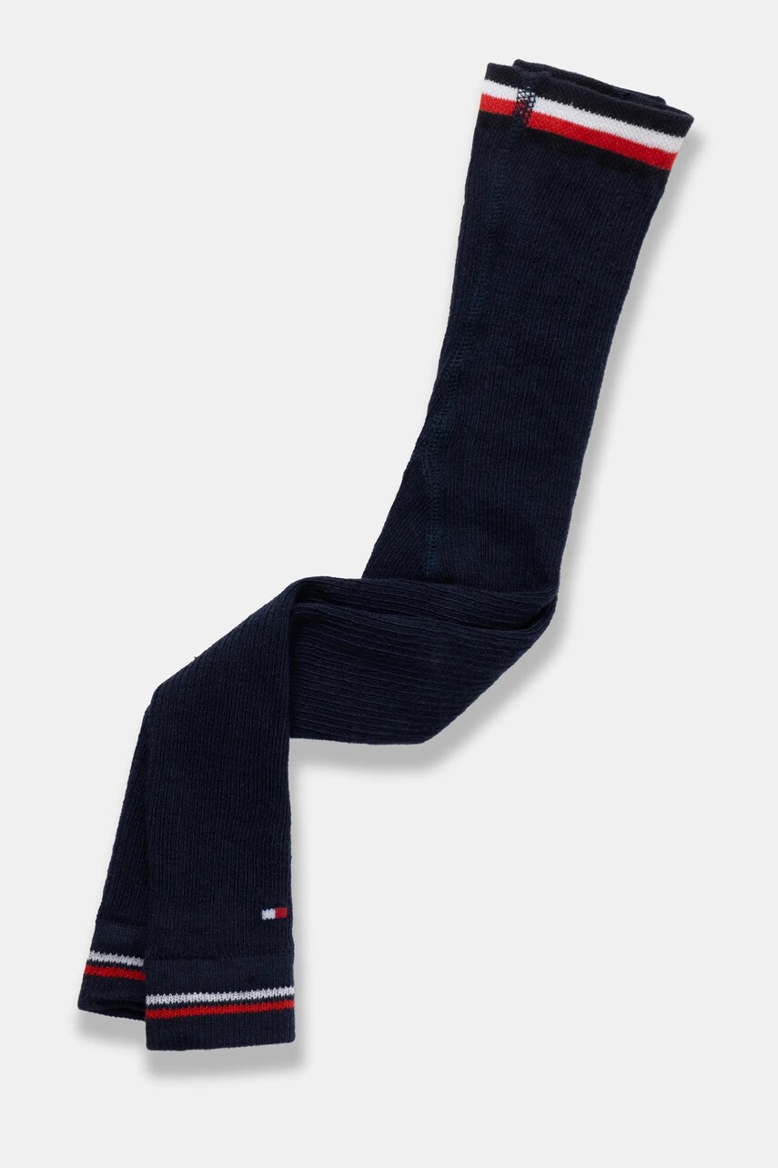 Levně Kojenecké legíny Tommy Hilfiger tmavomodrá barva, hladké, 701229887