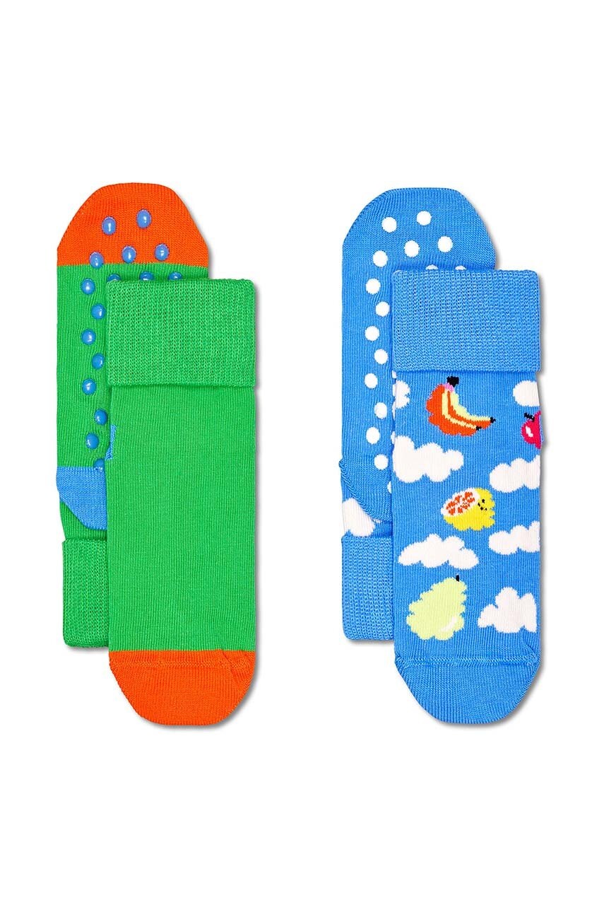 

Детски чорапи Happy Socks Kids Antislip 2-Pack Cloudy Fruit Socks (2 чифта) P001487, Многоцветен