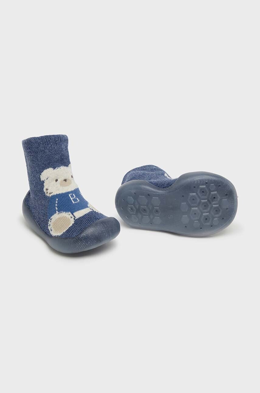 Mayoral Newborn sosete bebe culoarea albastru marin, 9781