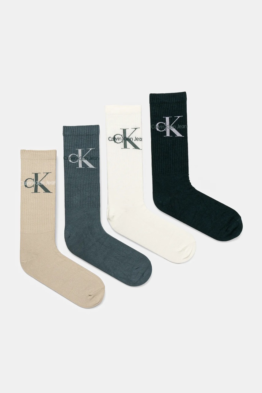 

Чорапи Calvin Klein Jeans (4 чифта) в зелено 701229453, Зелен