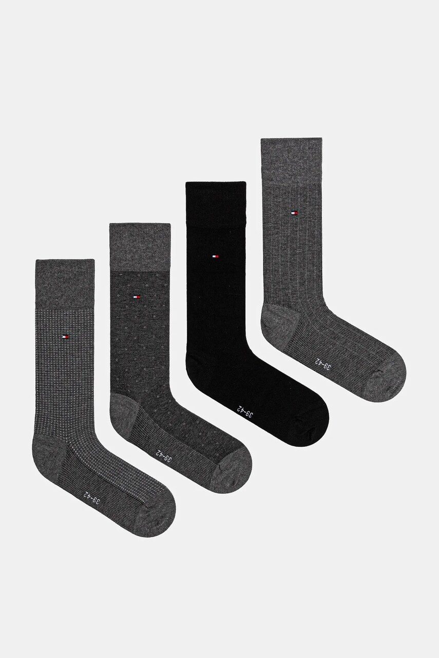 Levně Ponožky Tommy Hilfiger 6-pack pánské, více barev, 101013215