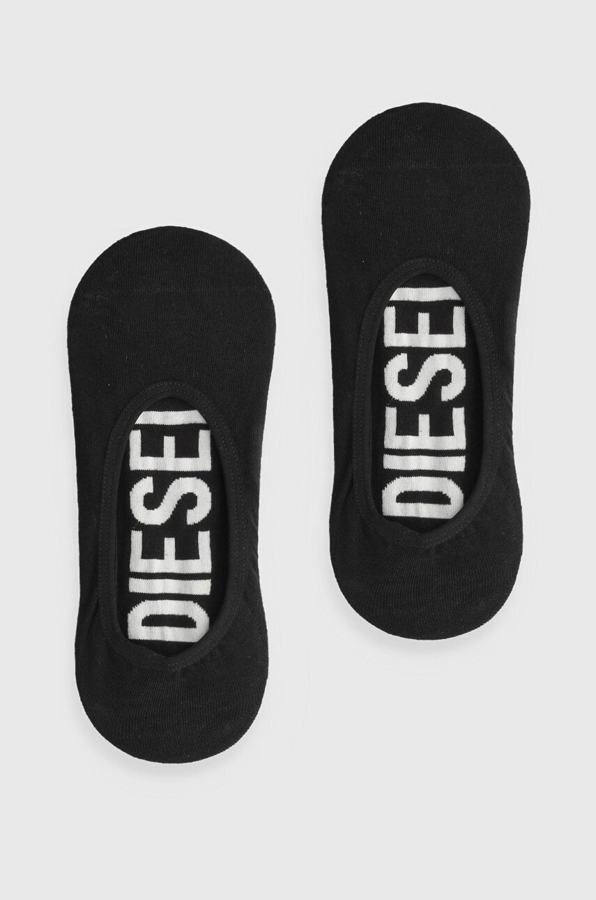 Diesel sosete SKM-HIDEPAT-TWOPACK SOCKS 2PACK 2-pack barbati, culoarea negru, 00S0MG.0IQAS Diesel sosete SKM-HIDEPAT-TWOPACK SOCKS 2PACK 2-pack barbati, culoarea negru, 00S0MG.0IQAS