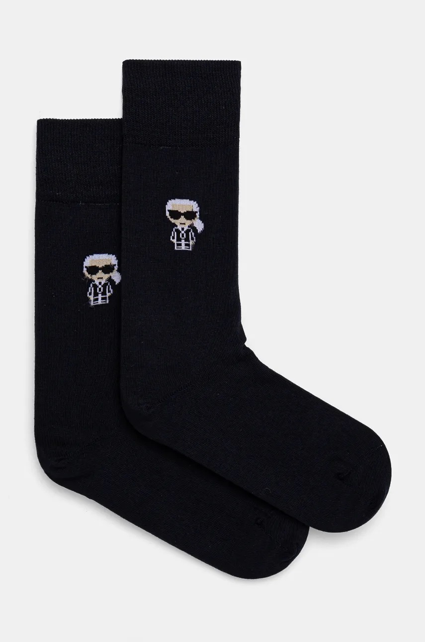 

Чорапи Karl Lagerfeld в тъмносиньо 544102.805504, Тъмносин