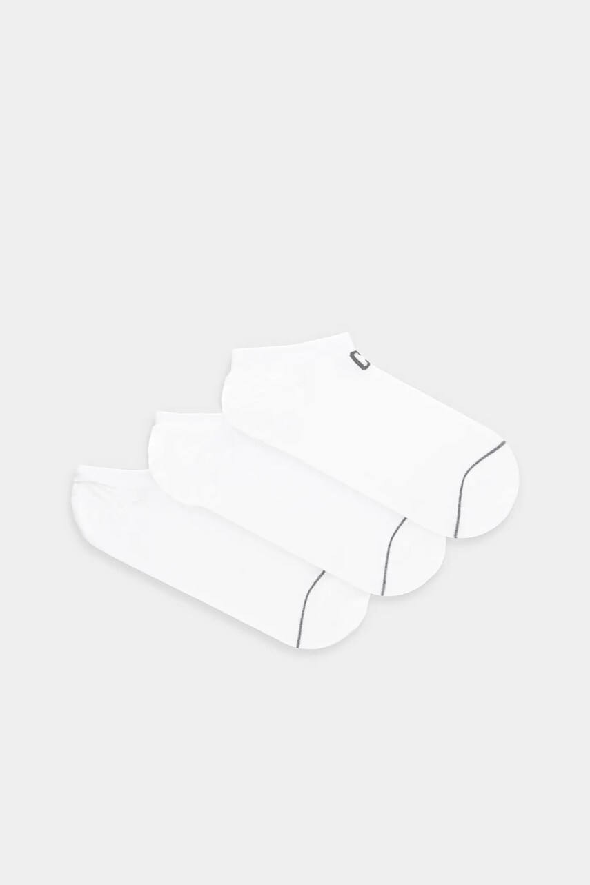 CR7 Cristiano Ronaldo sosete 3-pack barbati, culoarea alb, 8191-65-1