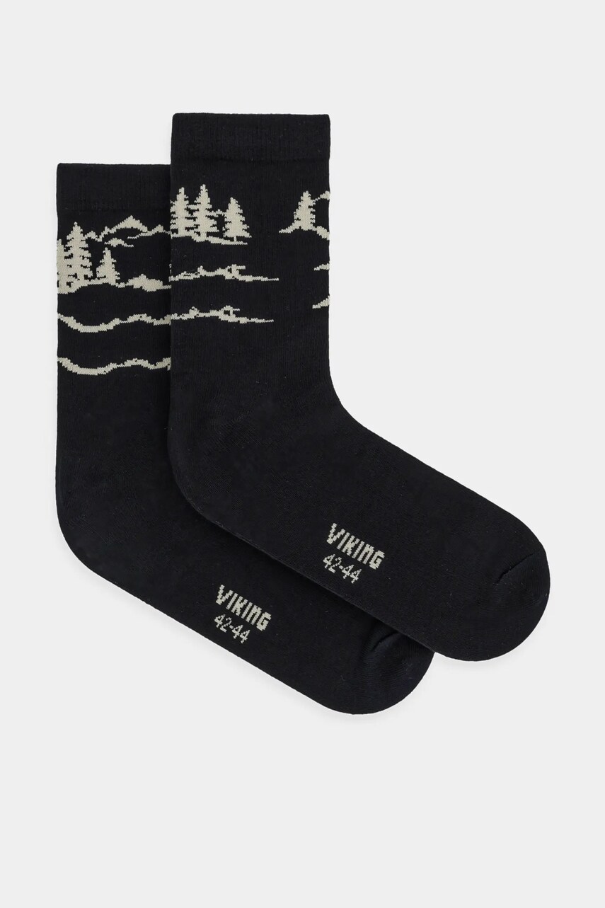Viking sosete barbati, culoarea negru, 920/25/9014