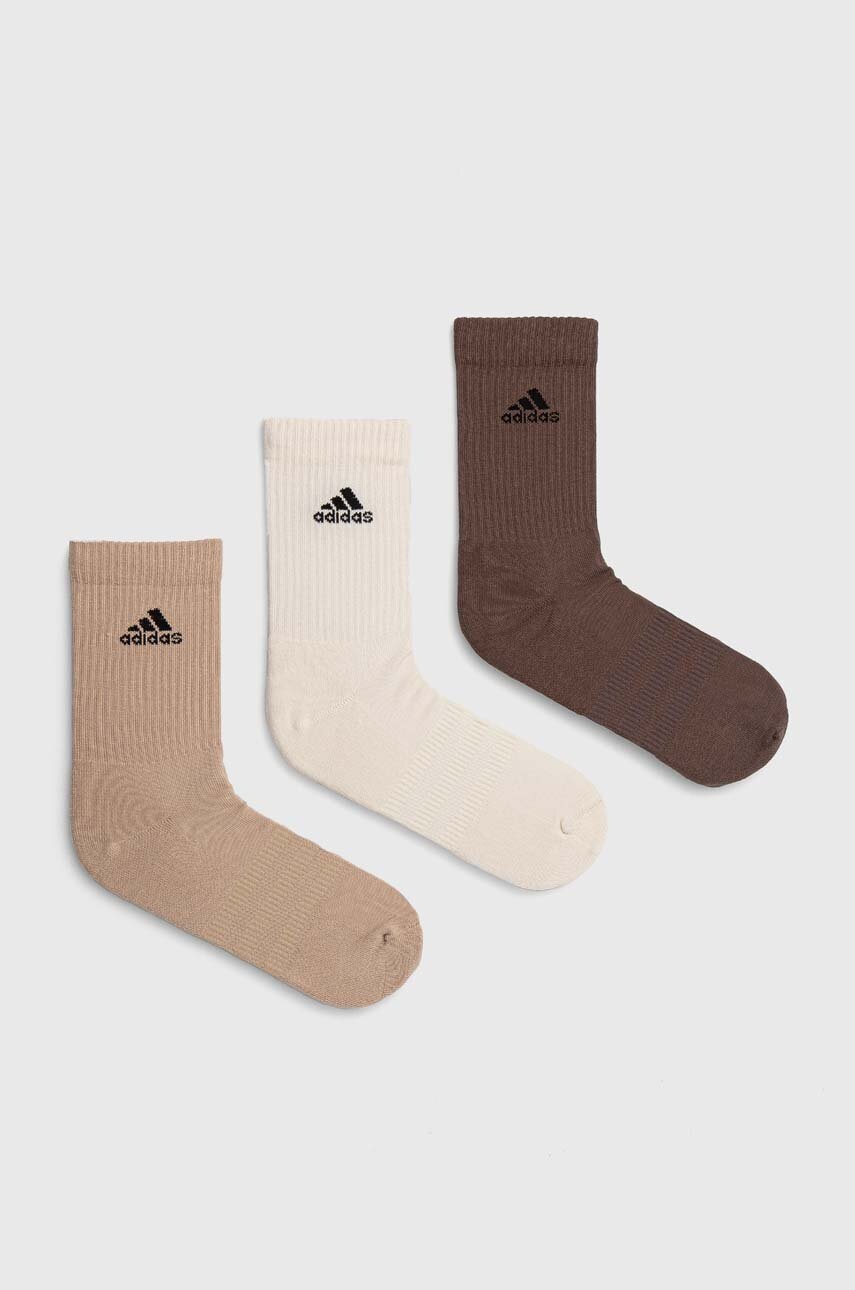 

Чорапи adidas (3 чифта) в бежово IC1315, Бежов