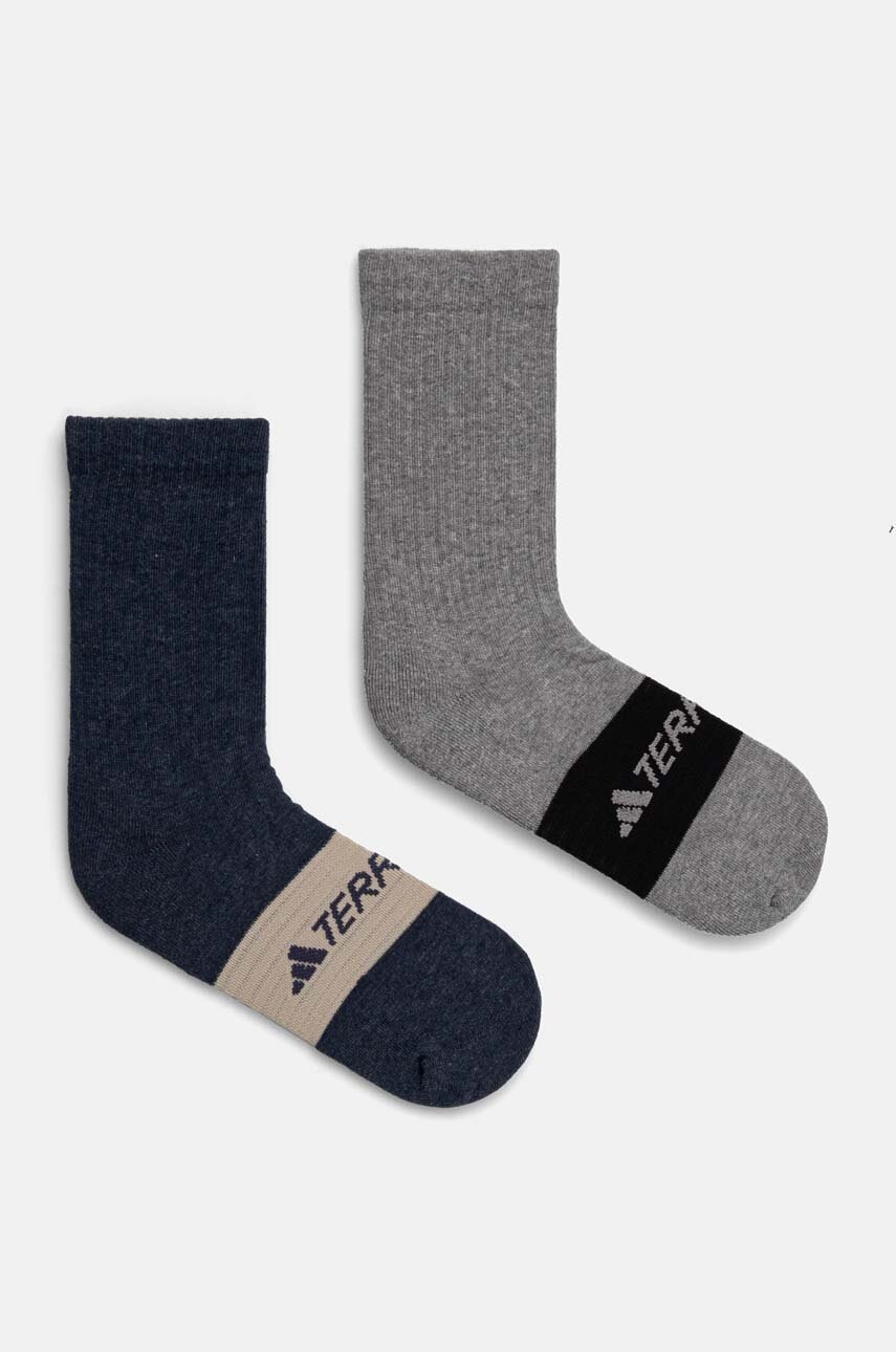 

Чорапи adidas TERREX (2 чифта) IW9284, Сив