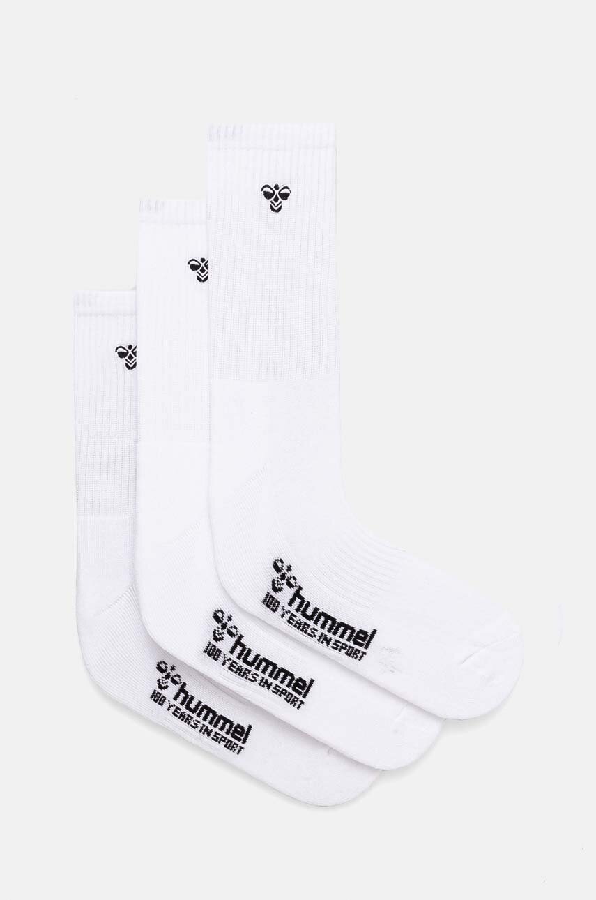 

Чорапи Hummel (3 чифта) в бяло 225374, Бял