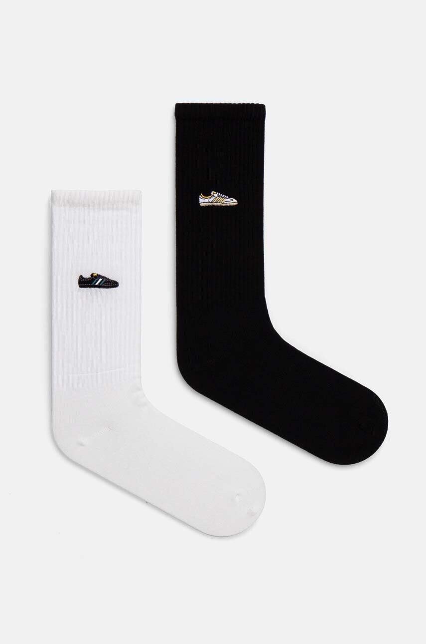Levně Ponožky adidas Originals bílá barva, IX6811