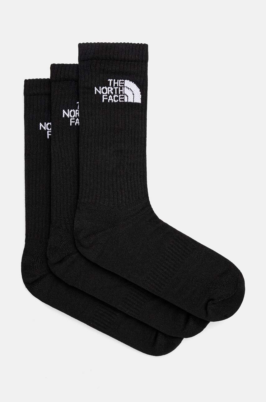 The North Face sosete 3-pack culoarea negru, NF0A882HJK31
