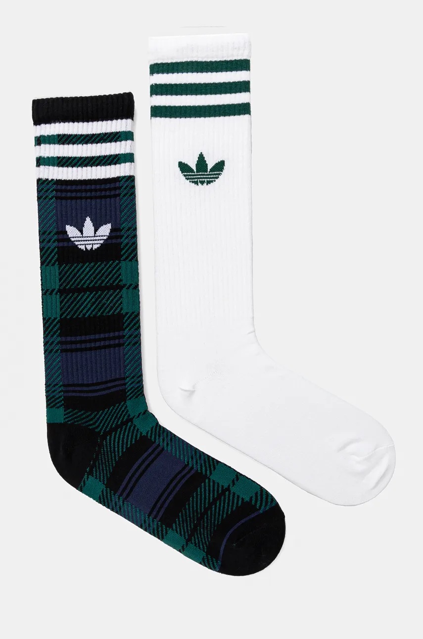 

Чорапи adidas Originals (2 броя) в зелено IX6812, Зелен