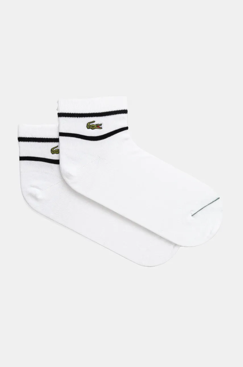 Lacoste sosete culoarea alb, RA2932