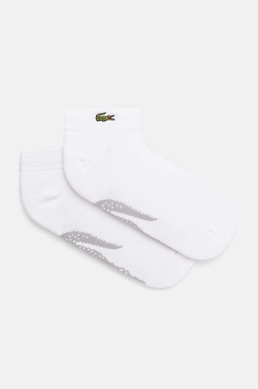 Levně Ponožky Lacoste bílá barva, RA4188