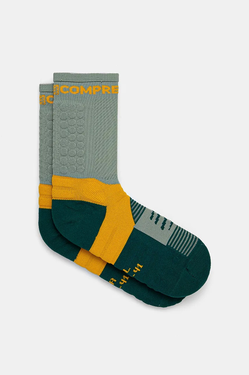 

Чорапи Compressport Ultra Trail Socks V2.0 SQTU3556, Тюркоазен