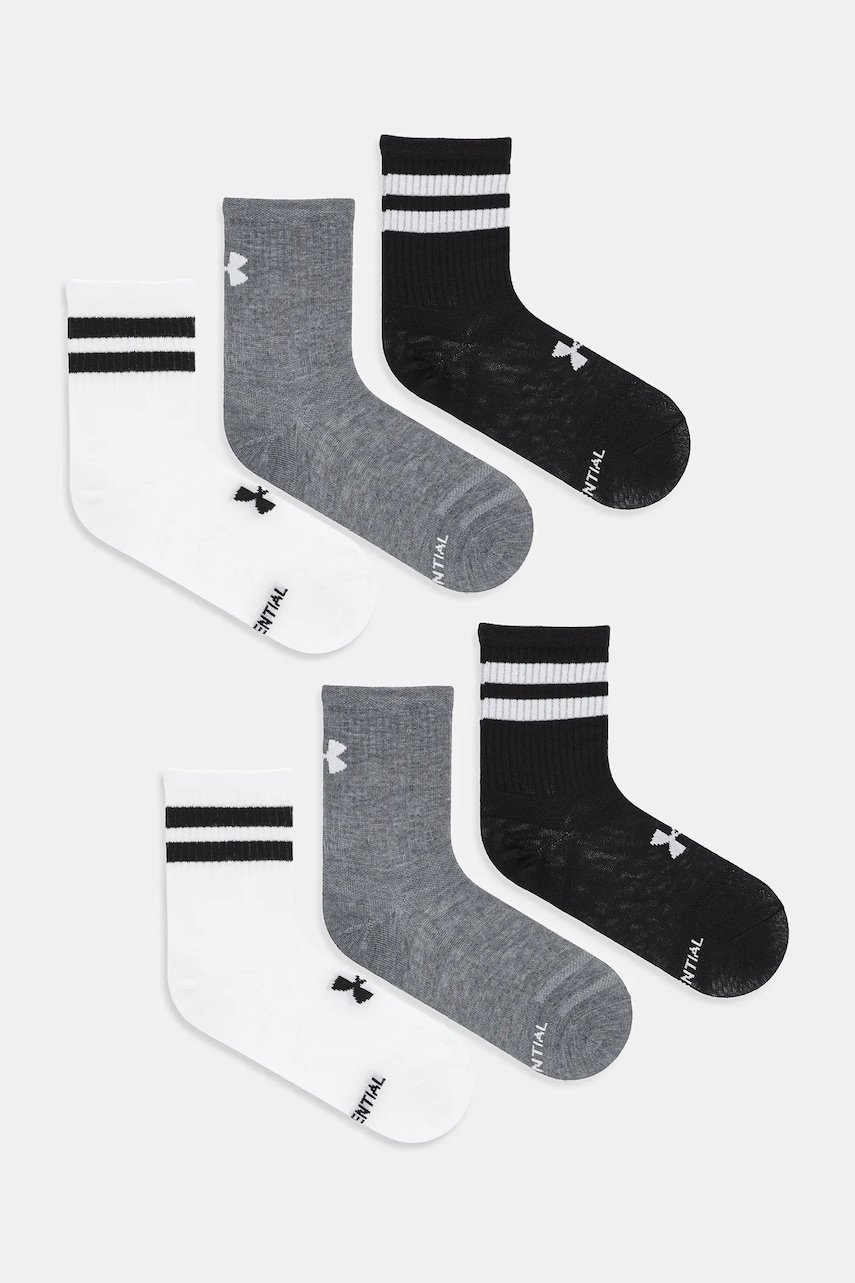 Under Armour sosete 6-pack culoarea alb, 1387058