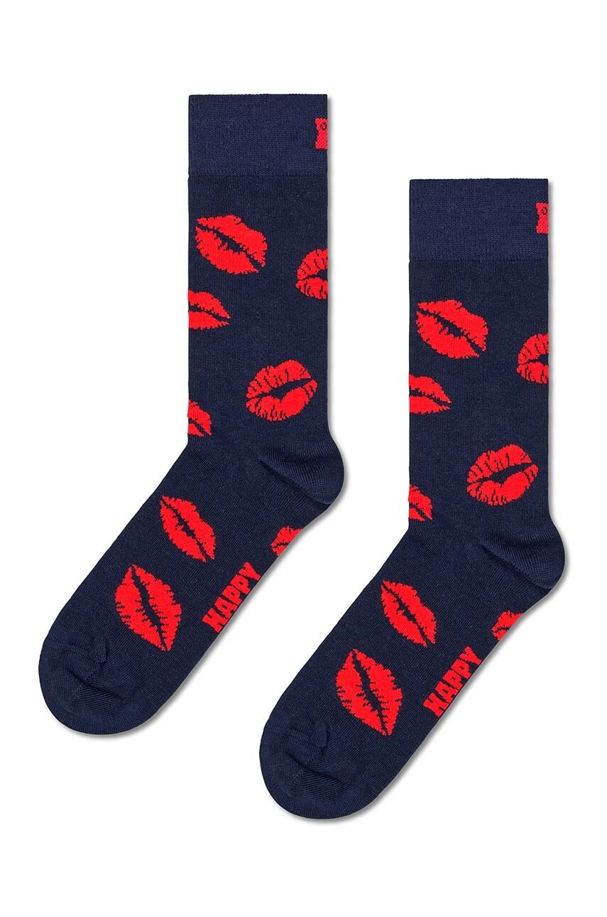

Чорапи Happy Socks Kisses Sock в тъмносиньо P001526, Тъмносин