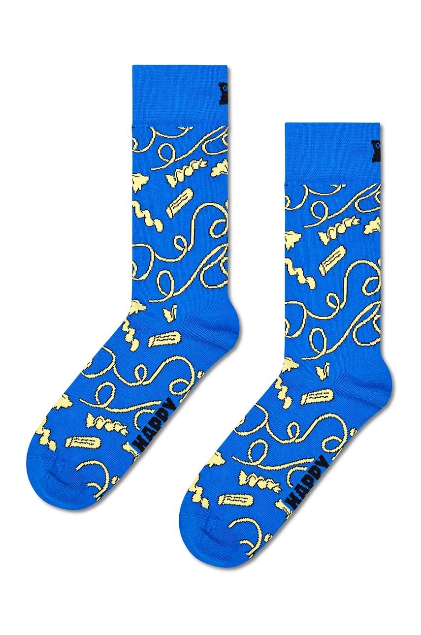 

Чорапи Happy Socks Pasta Sock в синьо P001869, Син