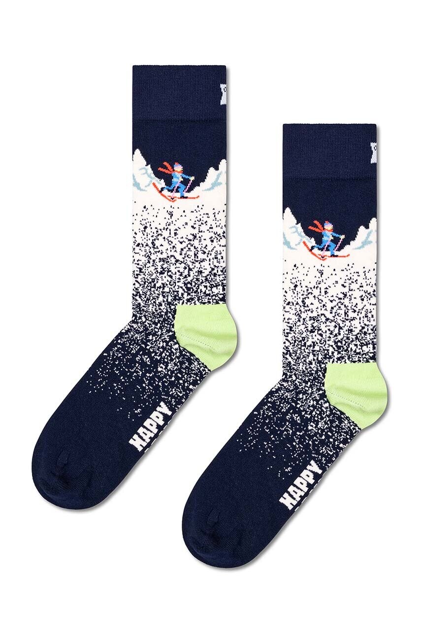 

Чорапи Happy Socks Snowy Night Sock в тъмносиньо P001510, Тъмносин