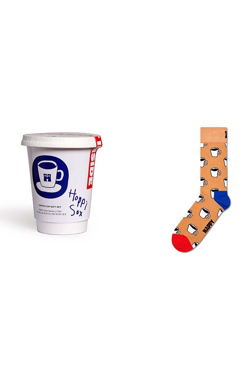 

Чорапи Happy Socks GIFTBOX в бежово P001713, Бежов