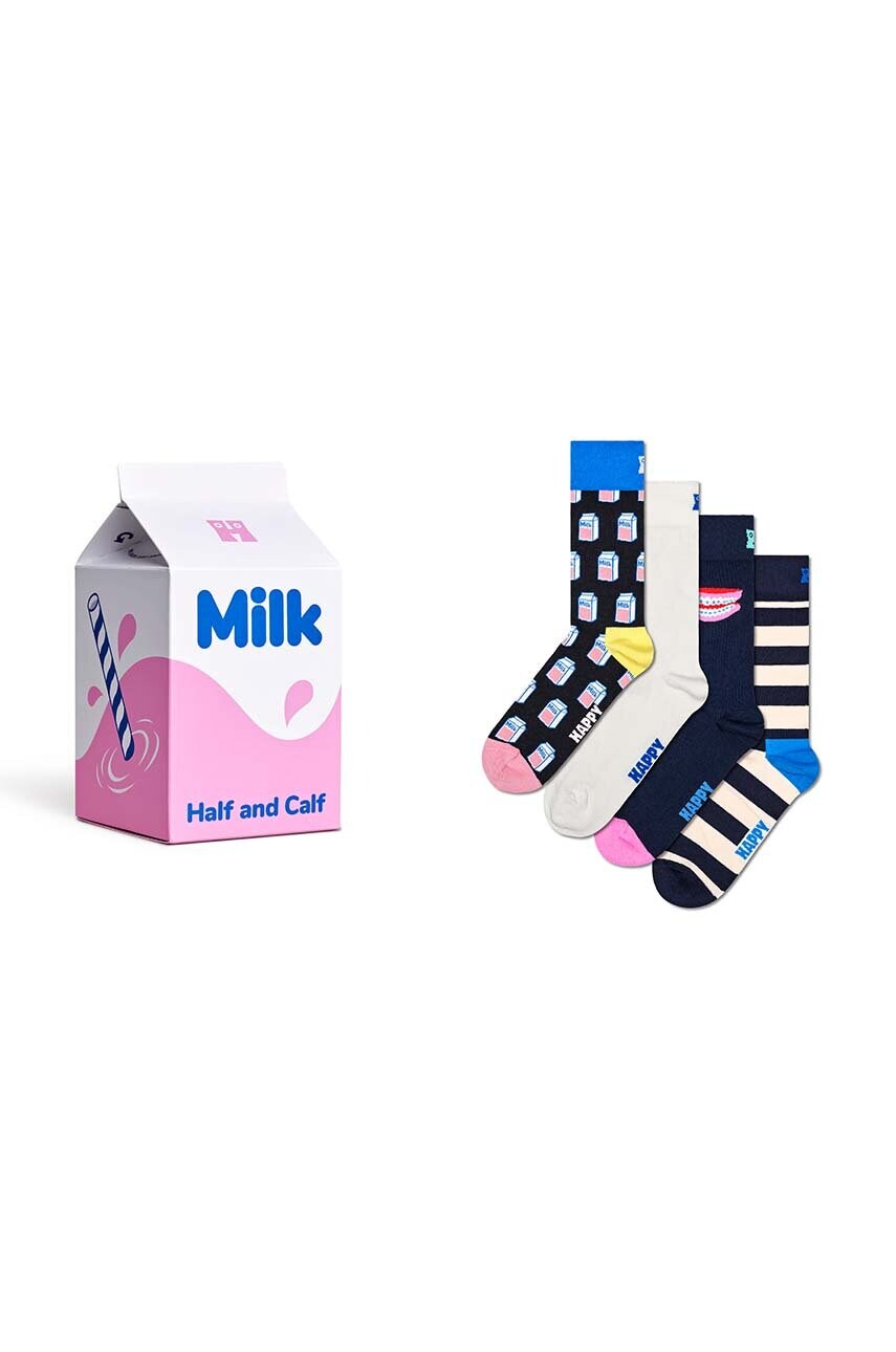 

Чорапи Happy Socks 4-Pack Milk Carton Gift Set P001724, Многоцветен