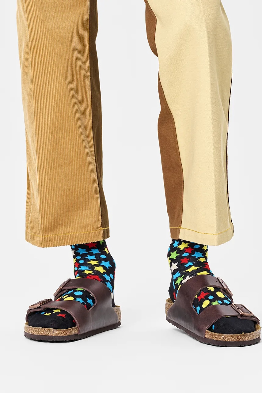 Носки Happy Socks цвет чёрный P001684 Носки Happy Socks цвет чёрный P001684