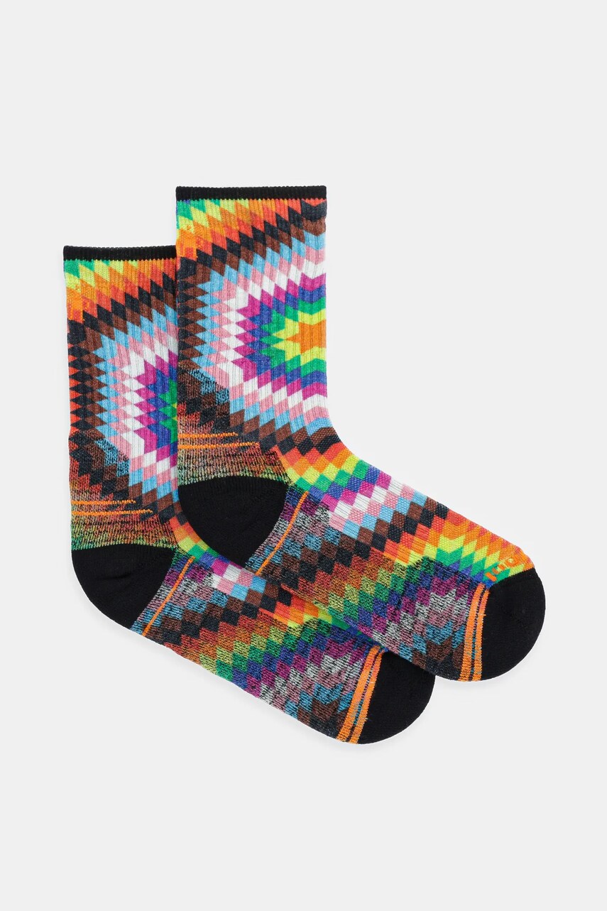 

Чорапи Smartwool Hike Light Cushion Love Lives Here Print SW002269, Черен