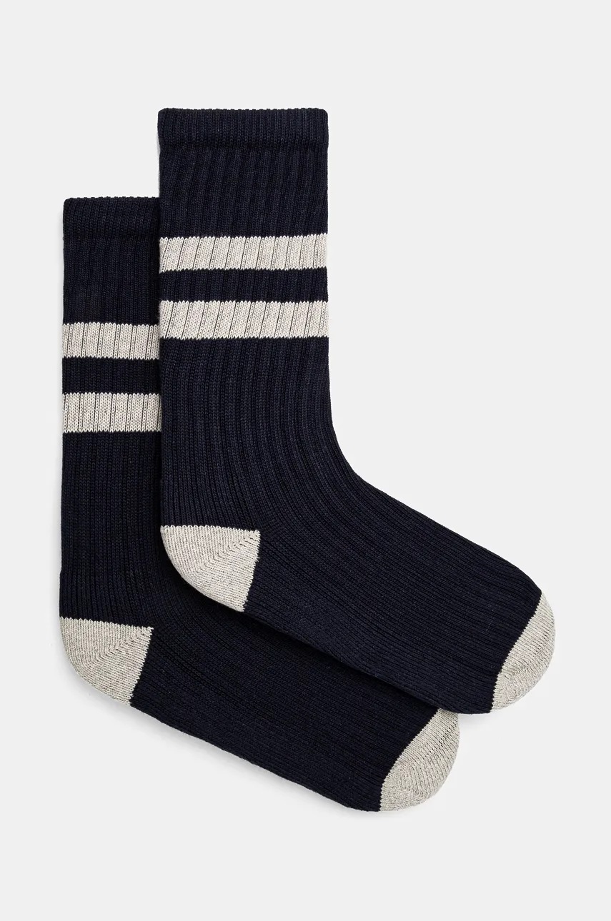 

Чорапи Norse Projects Bjarki Cotton Sport в тъмносиньо N82.0001.7004, Тъмносин