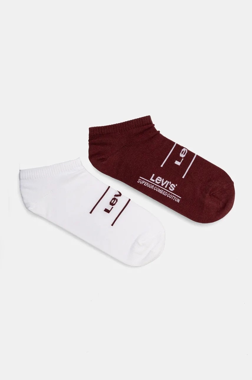 

Чорапи Levi's (2 чифта) в бяло 37157-1120, Бял