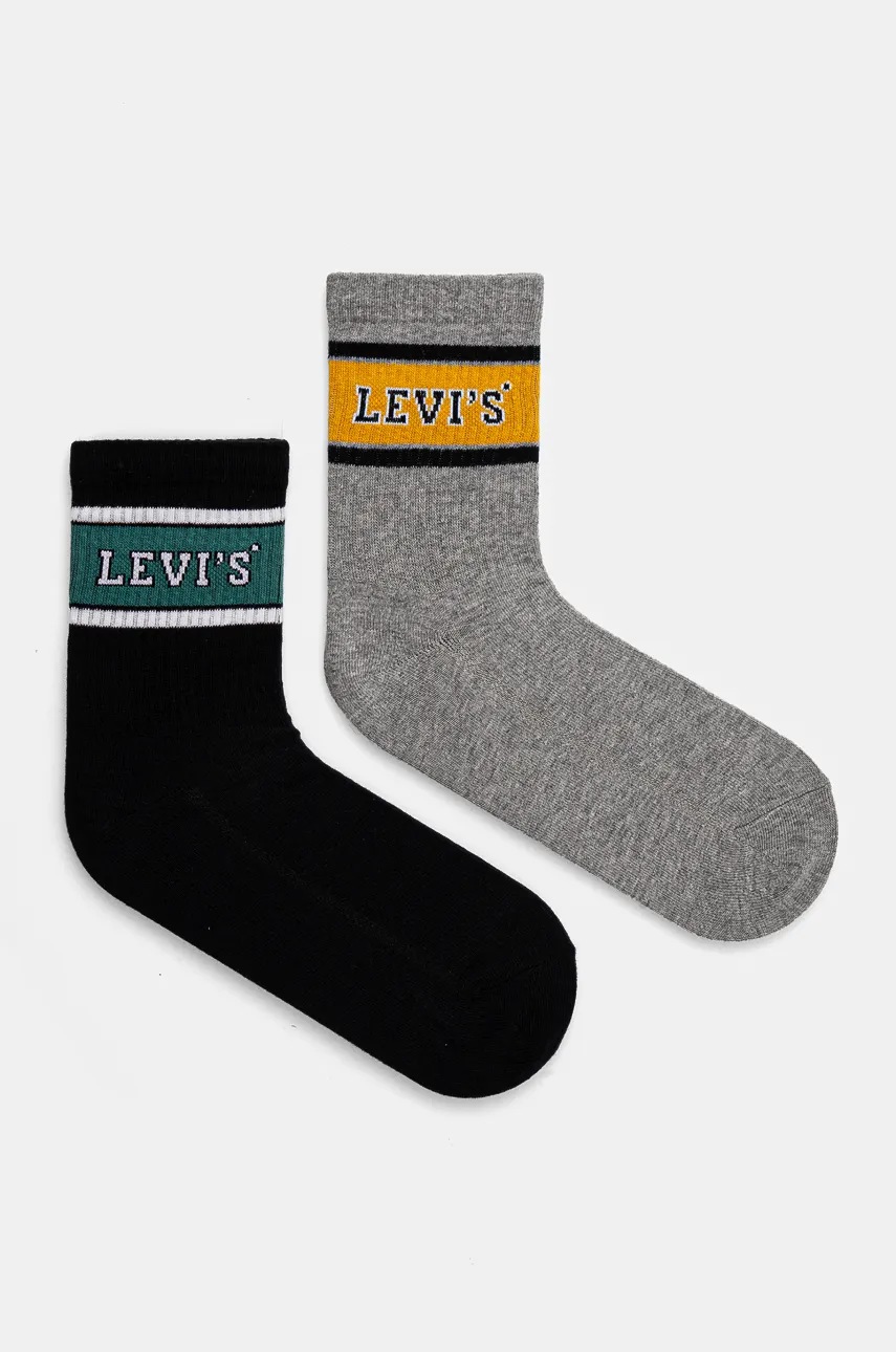 

Чорапи Levi's (2 чифта) в черно 37157-1149, Черен
