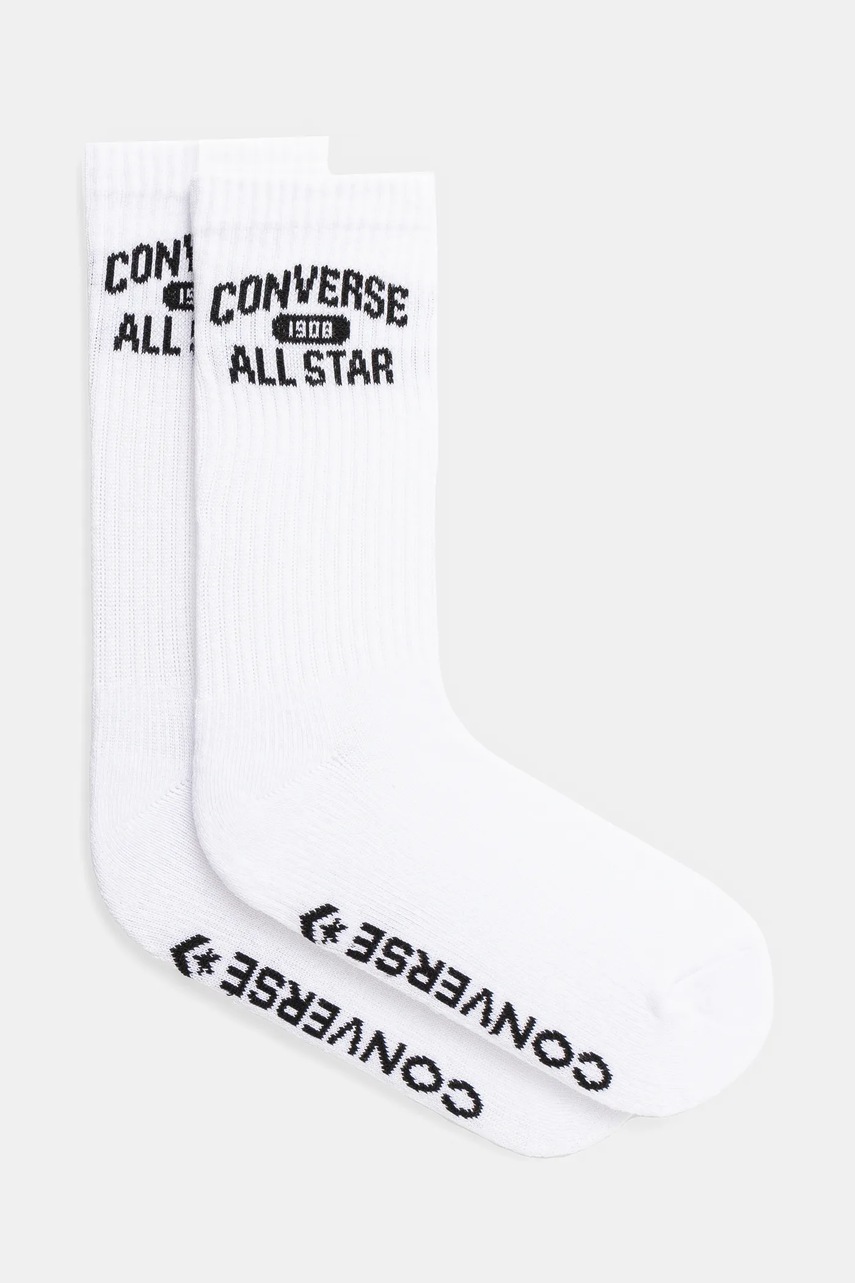 

Чорапи Converse (2 чифта) в бяло E1310W-2009, Бял