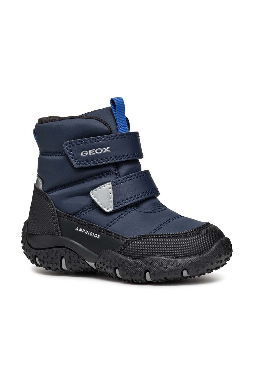 Geox cizme de iarna pentru copii BALTIC ABX culoarea albastru marin, B4620B.0FU50